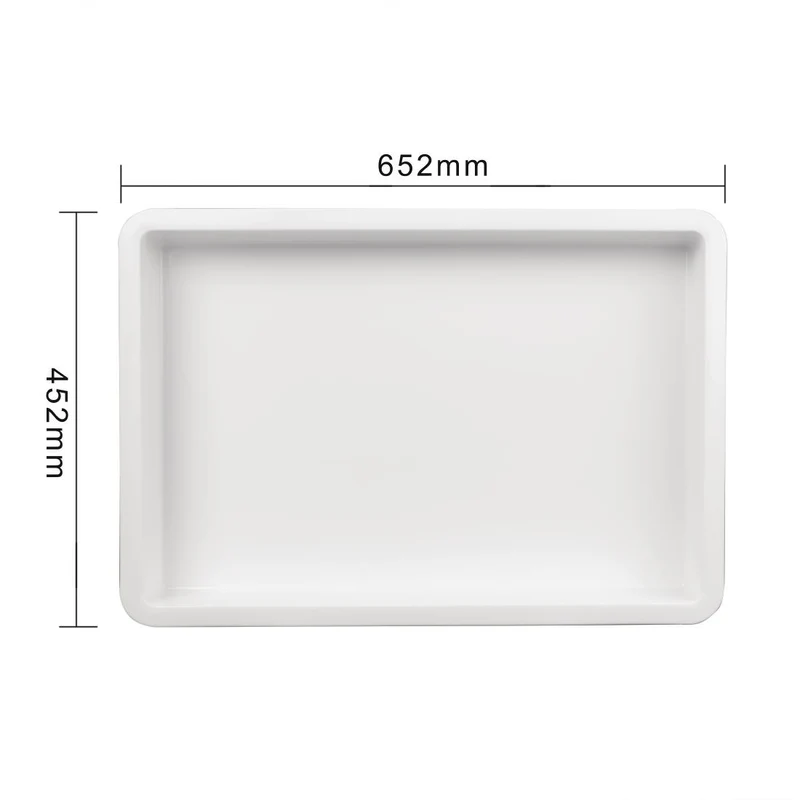 Bac à pâtons en polypropylène Vogue 650 x 455 x 85mm