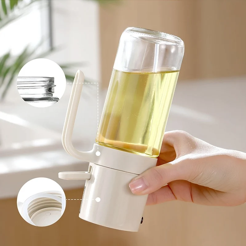 Pulvérisateur d'huile 250 ml en verre et plastique