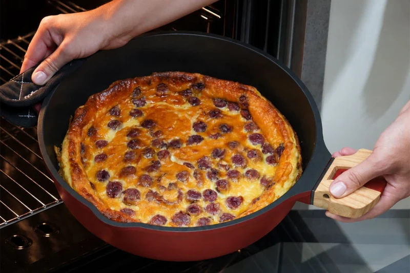 Poêle antiadhérente Cookut La Fabuleuse 8-en-1 passion