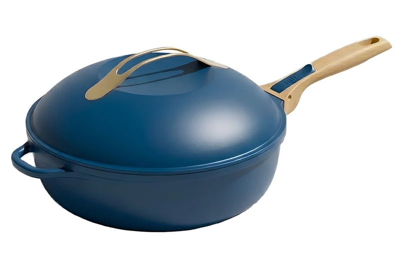 Poêle antiadhérente Cookut La Fabuleuse 8-en-1 myrtille