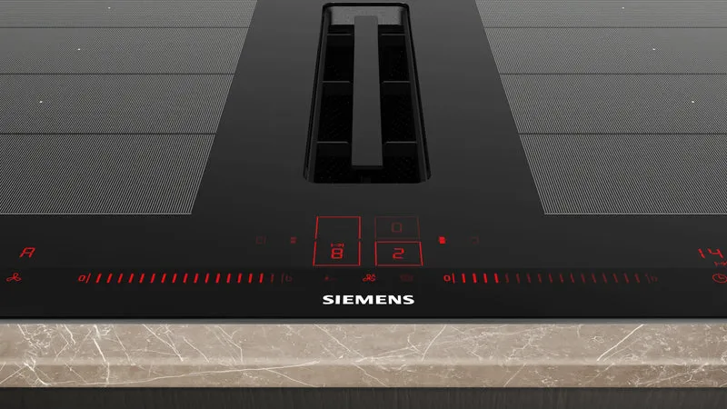 Plaque induction aspirante SIEMENS iQ700 EX875LX67E 80 cm