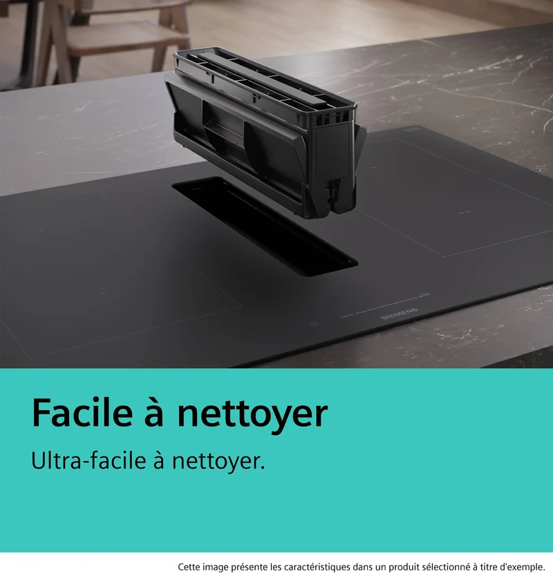 Plaque induction aspirante SIEMENS iQ700 EX875LX67E 80 cm