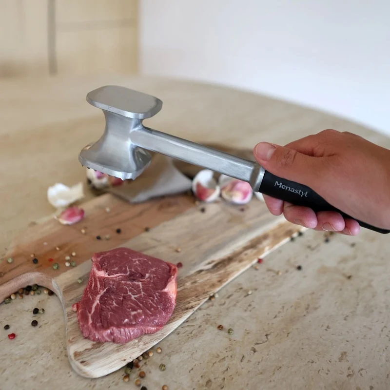 Attendrisseur de viande en aluminium