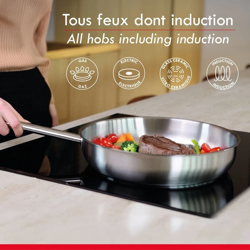 Casserole "Professionnel" en acier inoxydable 20 cm