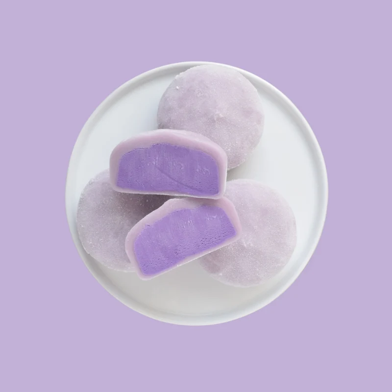 Mochi patate douce violette