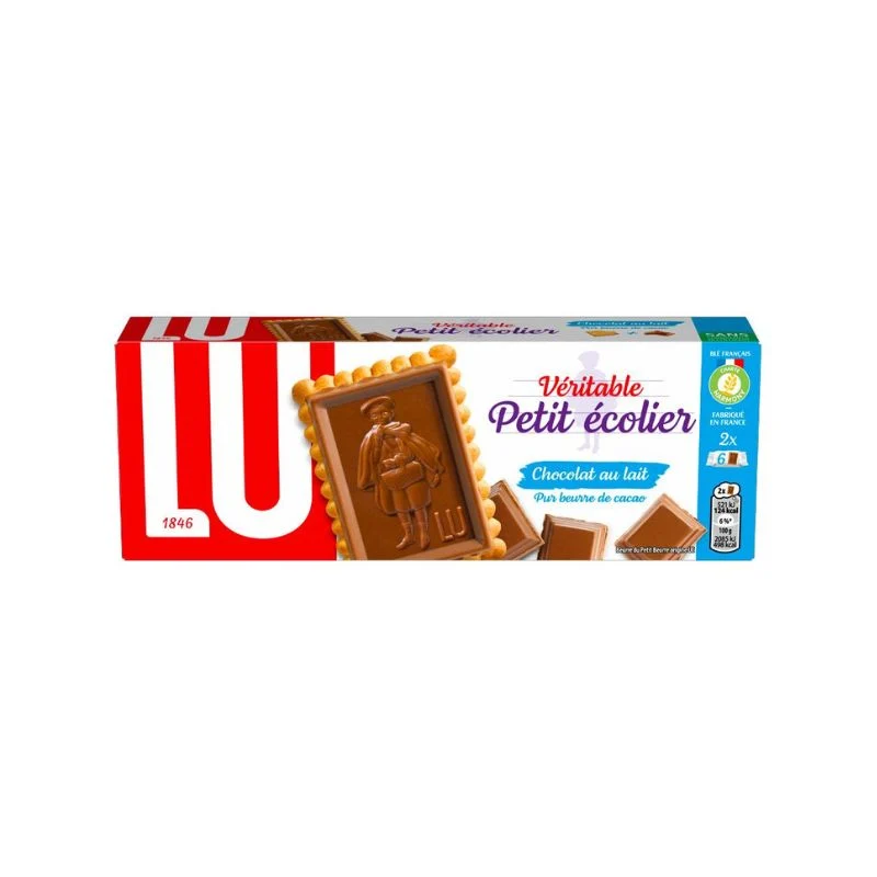 Biscuits Lu Petit écolier chocolat lait