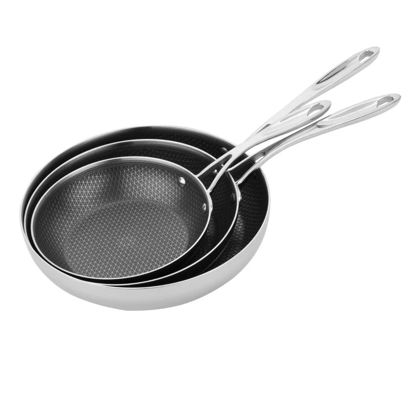 Sauteuse en inox avec revêtement Tri-Shield Vogue 24cm