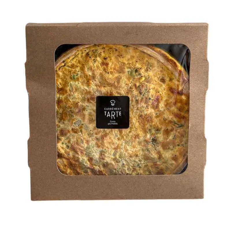 Quiche au brocoli et cheddar (3/4 pers)