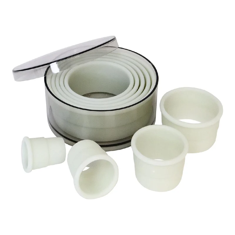 Boîte de 9 découpoirs ronds lisses Schneider