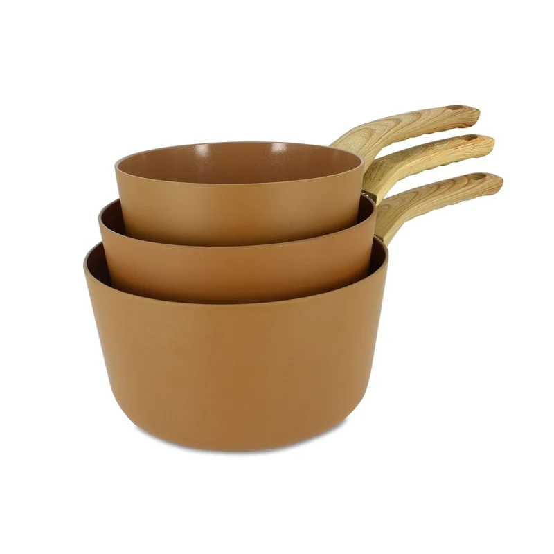 Set de 3 Casseroles Colorama 16/18/20 cm