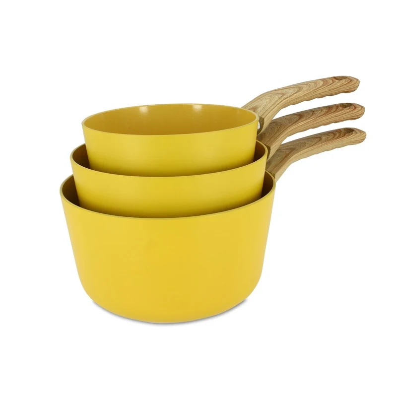 Set de 3 Casseroles Colorama 16/18/20 cm