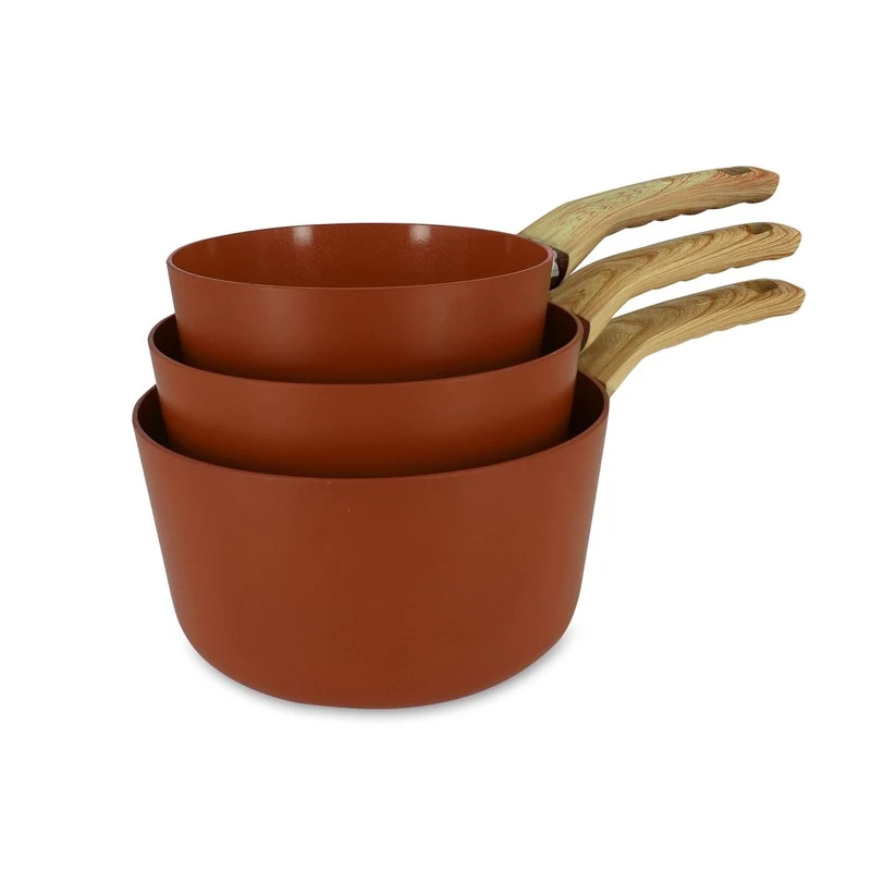 Set de 3 Casseroles Colorama 16/18/20 cm
