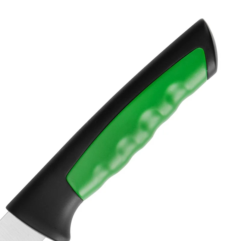 Couteau à tomate denté Hygiplas Pro vert 10cm