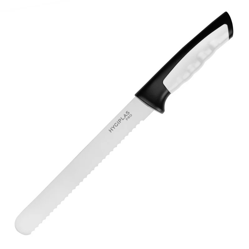 Couteau à pain Hygiplas Pro blanc 20cm