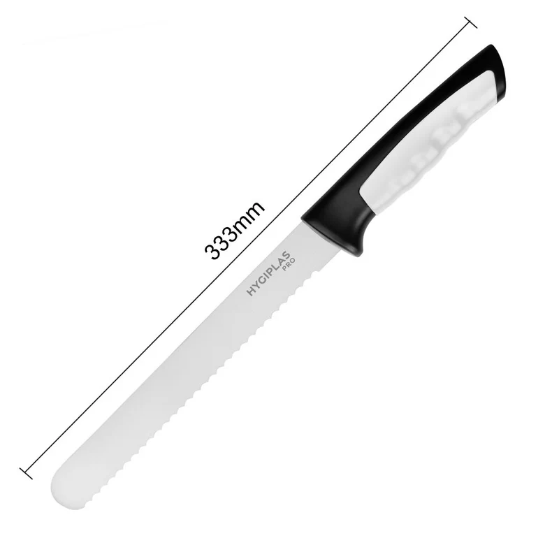 Couteau à pain Hygiplas Pro blanc 20cm