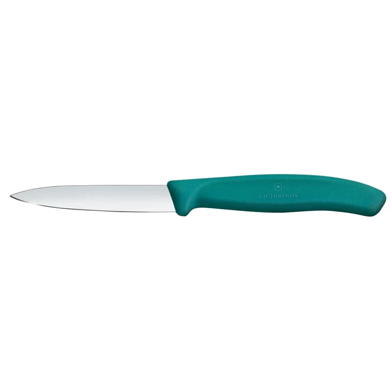 Couteau d'office pointe droite Victorinox Swiss Classic vert 8cm