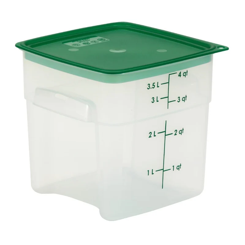 Boîte en polypropylène Cambro FreshPro CamSquare 3,8L