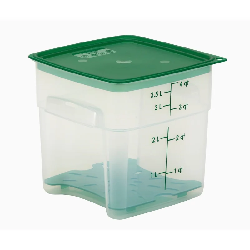 Boîte en polypropylène Cambro FreshPro CamSquare 3,8L