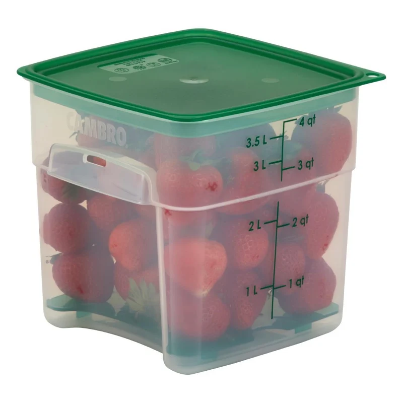 Boîte en polypropylène Cambro FreshPro CamSquare 3,8L