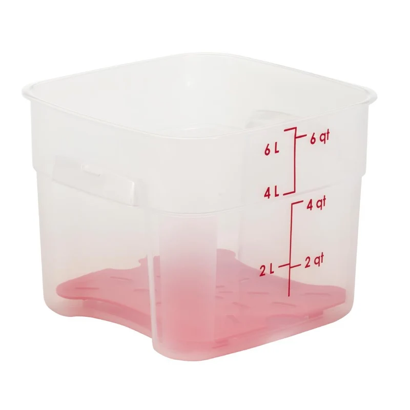 Boîte en polypropylène Cambro FreshPro CamSquare 5,7 L