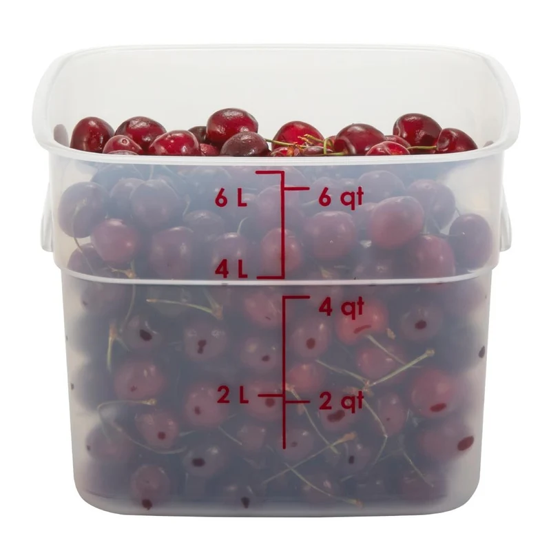 Boîte en polypropylène Cambro FreshPro CamSquare 5,7 L