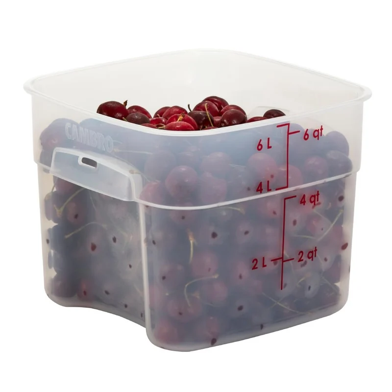 Boîte en polypropylène Cambro FreshPro CamSquare 5,7 L