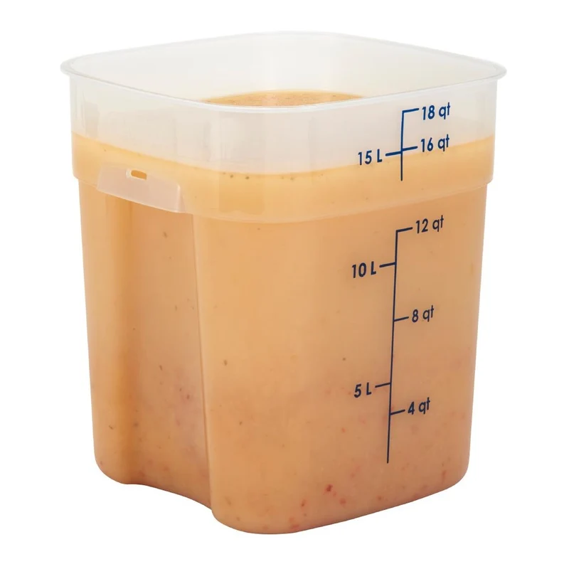 Boîte en polypropylène Cambro FreshPro CamSquare 17,2 L