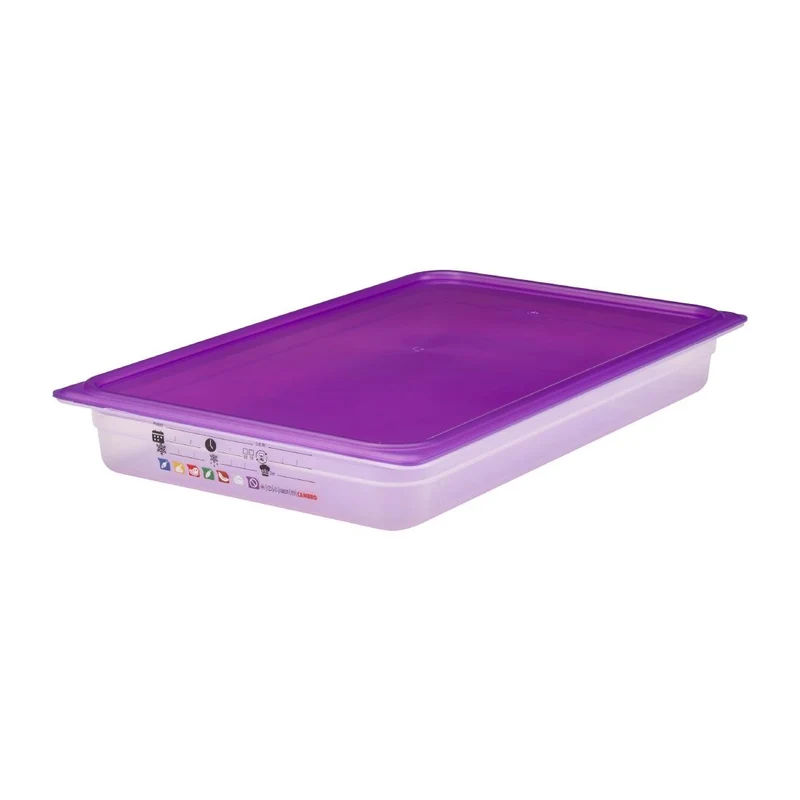 Bac en polypropylène Cambro Safetrak IML GN 1/1 65mm
