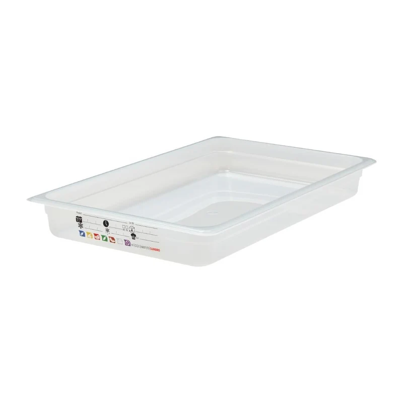 Bac en polypropylène Cambro Safetrak IML GN 1/1 65mm