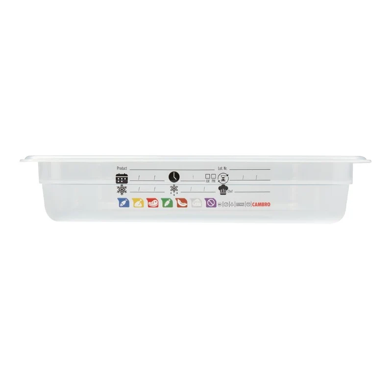 Bac en polypropylène Cambro Safetrak IML GN 1/1 65mm