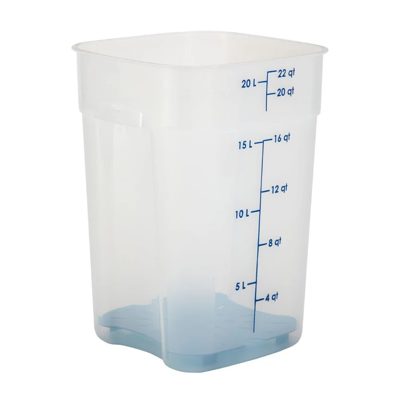 Boîte en polypropylène Cambro FreshPro CamSquare 20,8 L
