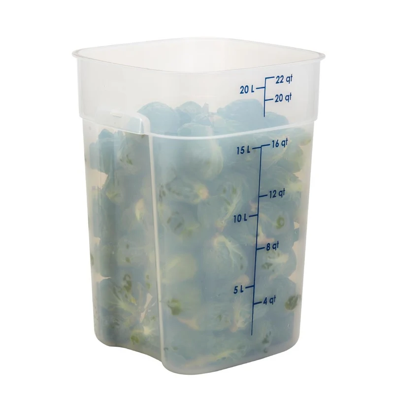 Boîte en polypropylène Cambro FreshPro CamSquare 20,8 L