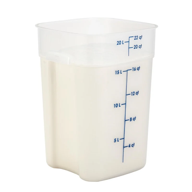Boîte en polypropylène Cambro FreshPro CamSquare 20,8 L