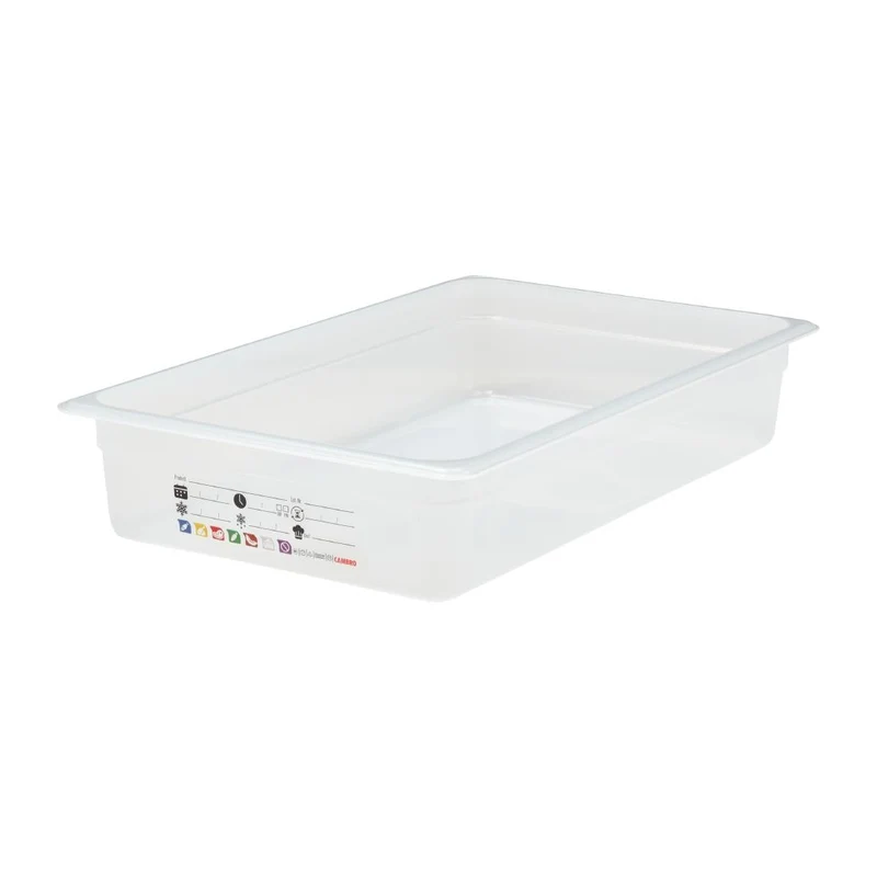 Bac en polypropylène Cambro Safetrak IML GN 1/1 100mm