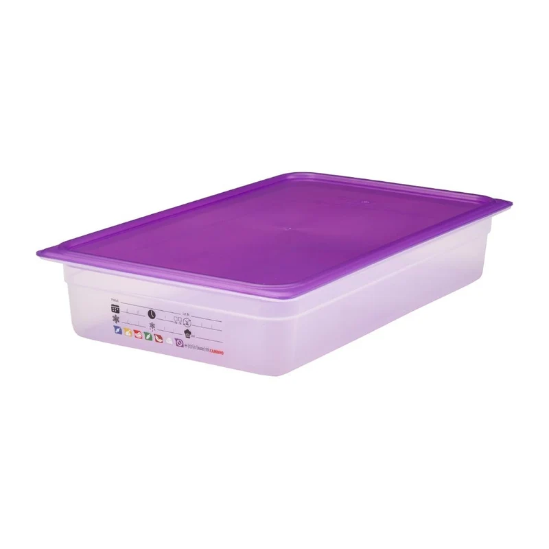 Bac en polypropylène Cambro Safetrak IML GN 1/1 100mm