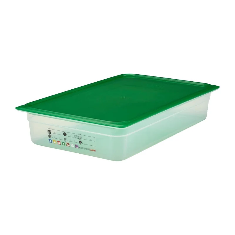 Bac en polypropylène Cambro Safetrak IML GN 1/1 100mm