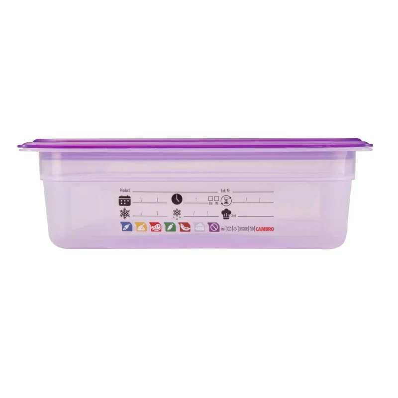 Bac en polypropylène Cambro Safetrak IML GN 1/1 100mm