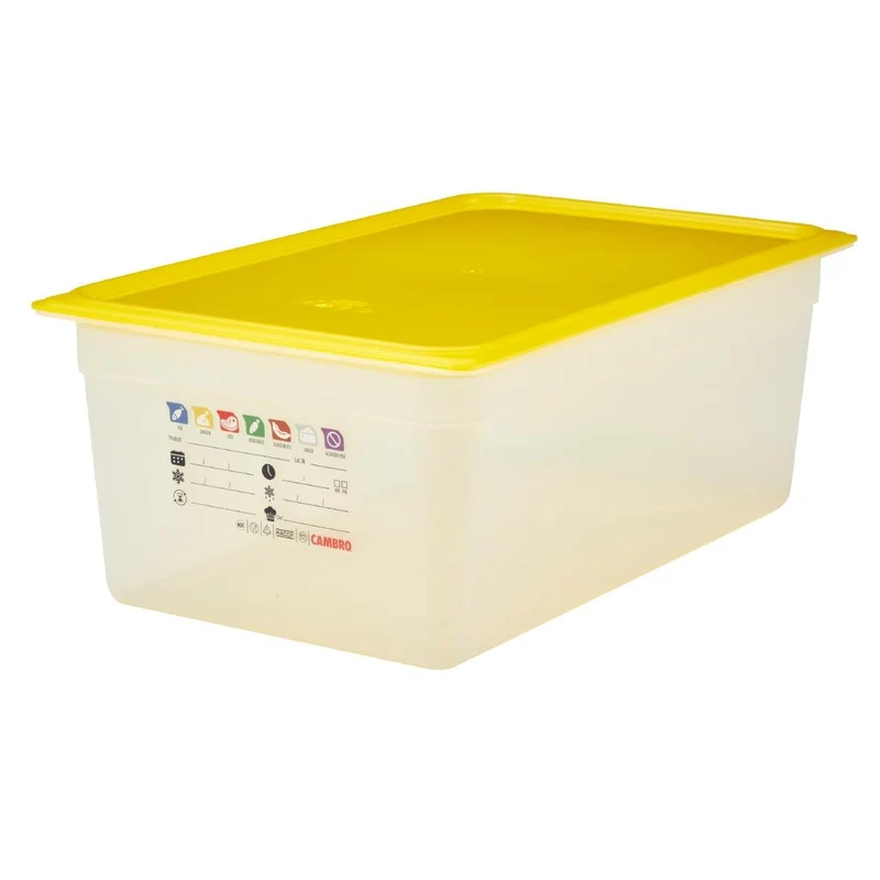 Bac en polypropylène Cambro Safetrak IML GN 1/1 200mm