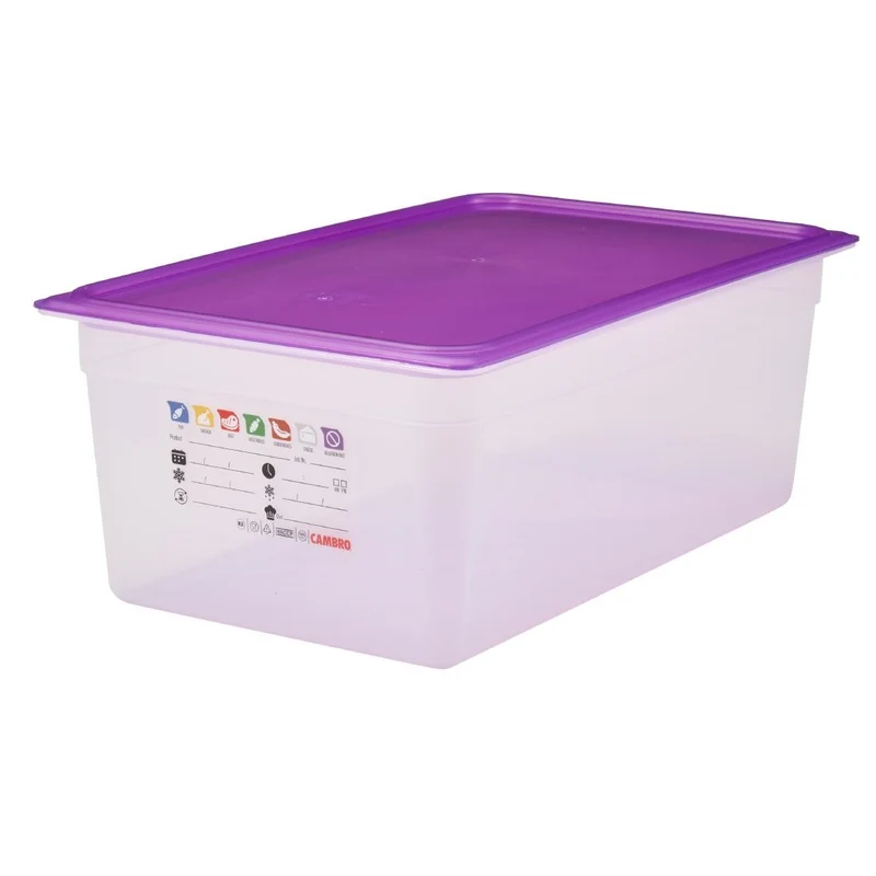 Bac en polypropylène Cambro Safetrak IML GN 1/1 200mm