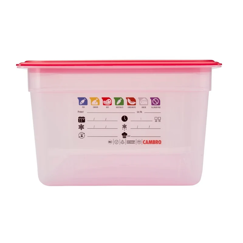 Bac en polypropylène Cambro Safetrak IML GN 1/1 200mm