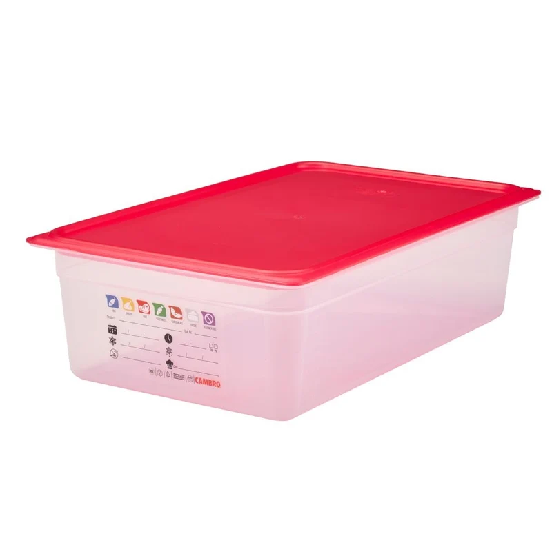 Bac en polypropylène Cambro Safetrak IML GN 1/1 150mm