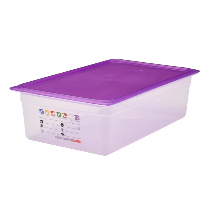 Bac en polypropylène Cambro Safetrak IML GN 1/1 150mm