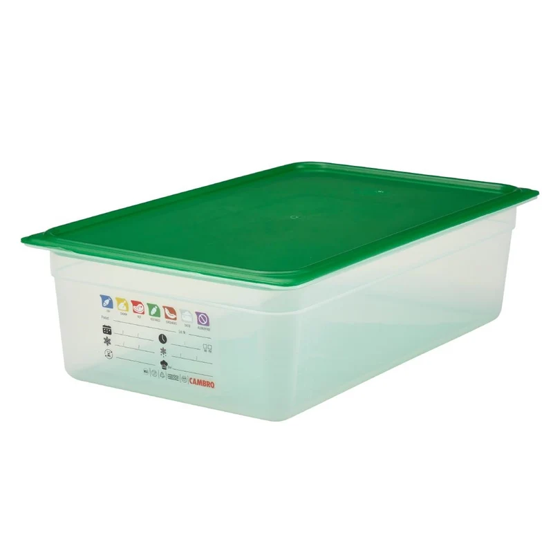 Bac en polypropylène Cambro Safetrak IML GN 1/1 150mm