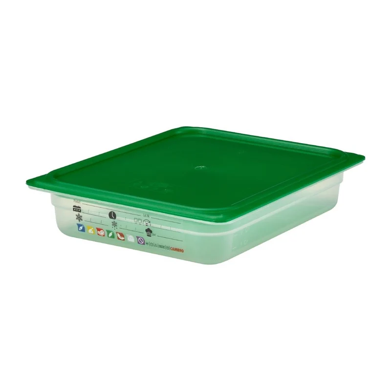 Bac en polypropylène Cambro Safetrak IML GN 1/2 65mm