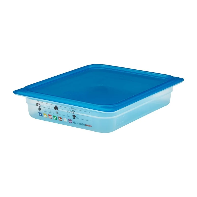 Bac en polypropylène Cambro Safetrak IML GN 1/2 65mm