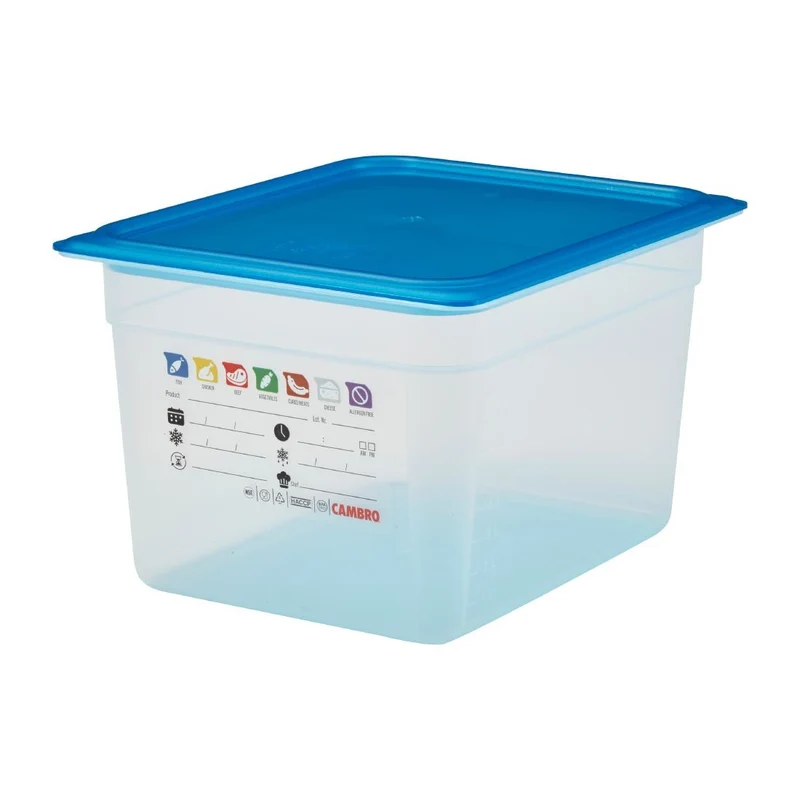 Bac en polypropylène Cambro Safetrak IML GN 1/2 200mm