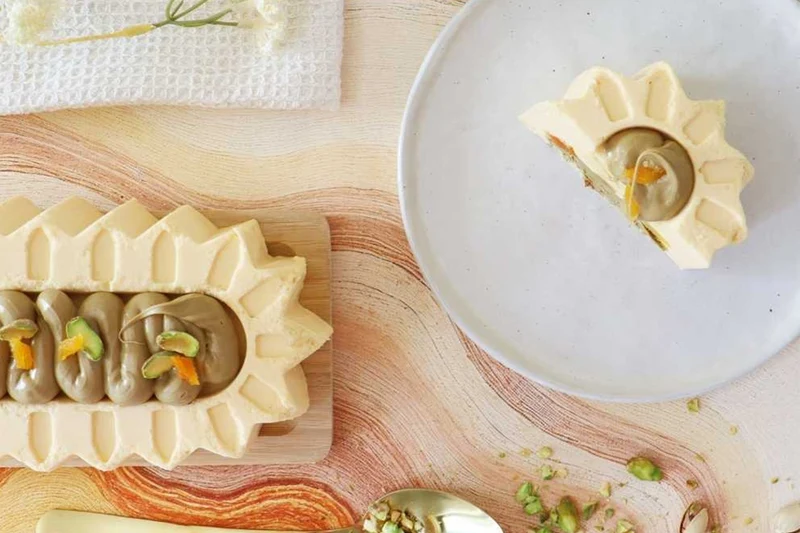 Moule silicone Scrapcooking bûche et entremet Marquise 3D