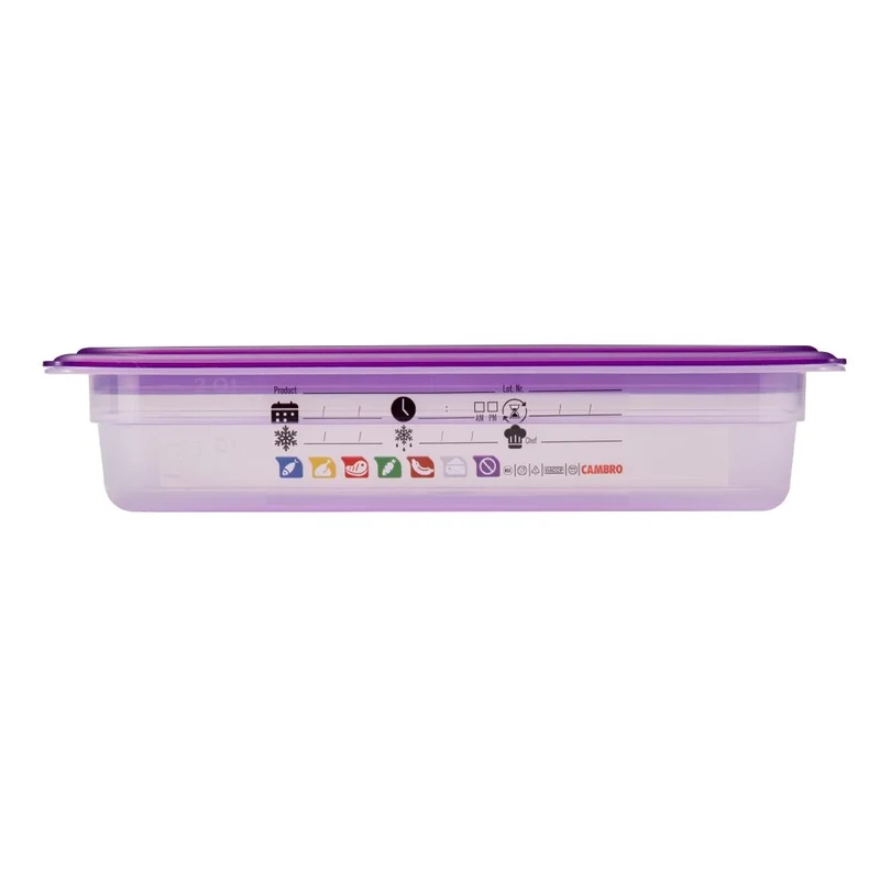 Bac en polypropylène Cambro Safetrak IML GN 1/3 65mm