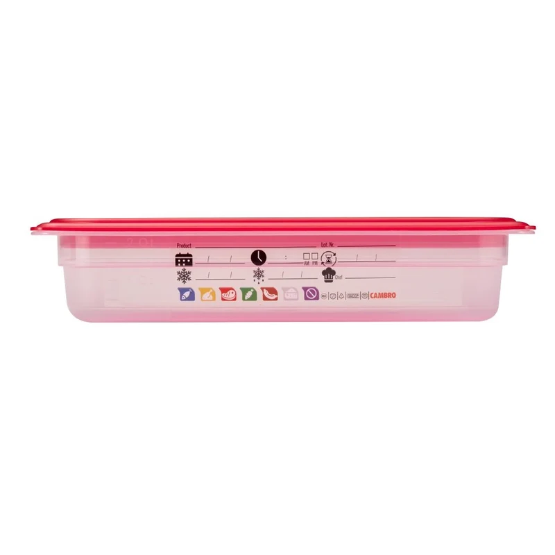 Bac en polypropylène Cambro Safetrak IML GN 1/3 65mm