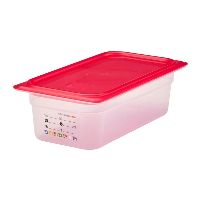 Bac en polypropylène Cambro Safetrak IML GN 1/3 100mm